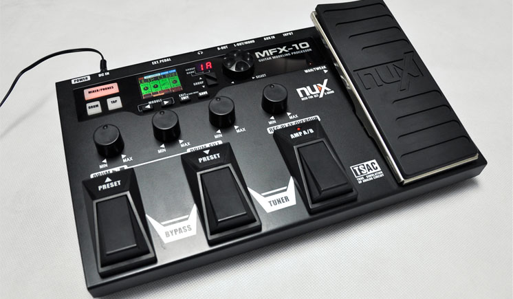 E - Gitarren Multieffekt NUX